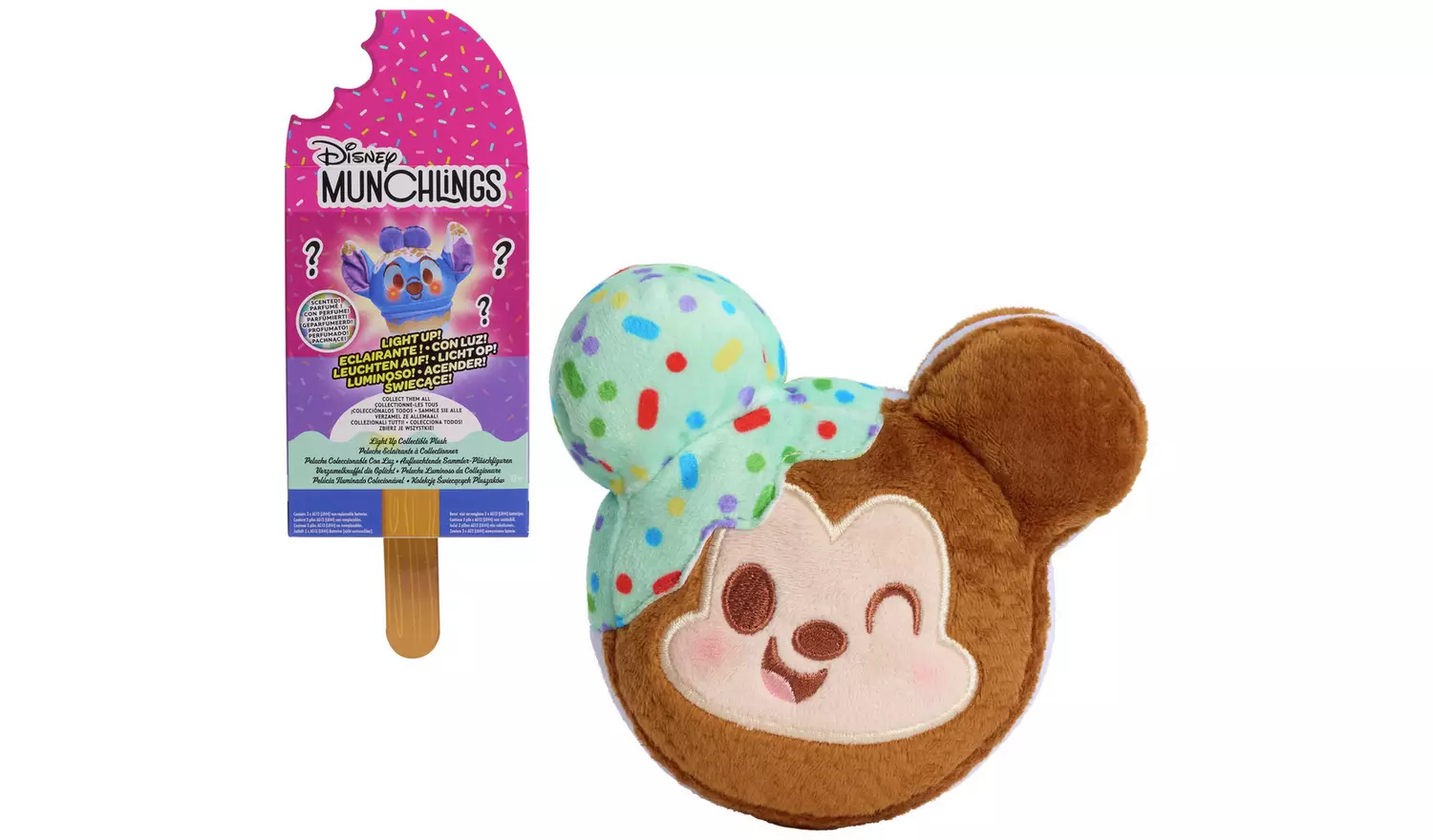 Disney Munchlings Light-Up Collectible Plush Toys