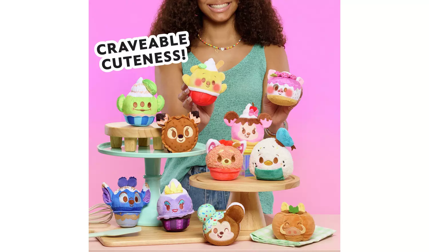 Disney Munchlings Light-Up Collectible Plush Toys