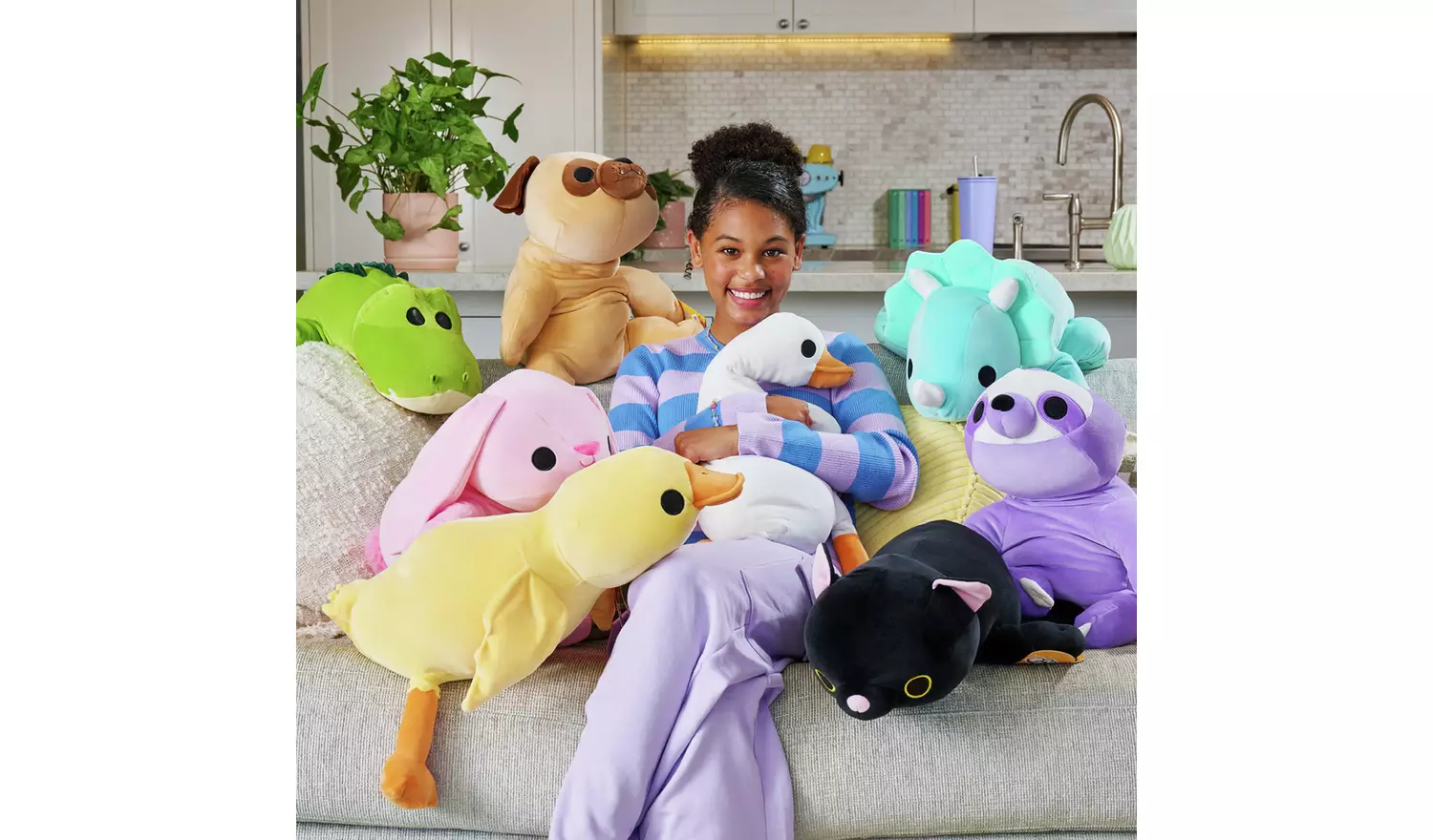 Zuru Hug-A-Lumps Luna Cat Plush