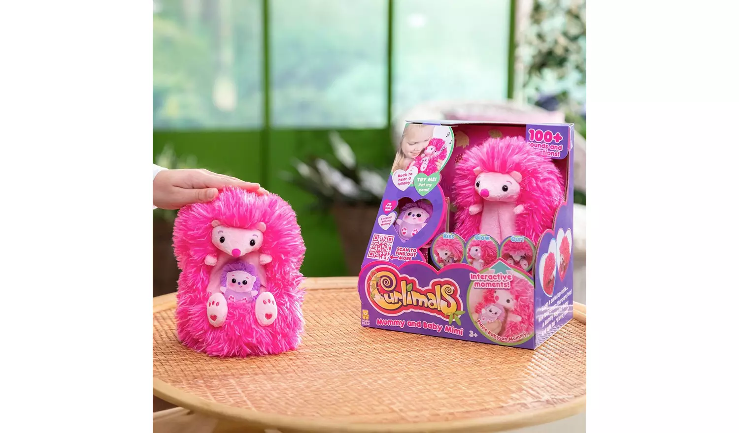 Curlimals Mummy and Baby Mimi