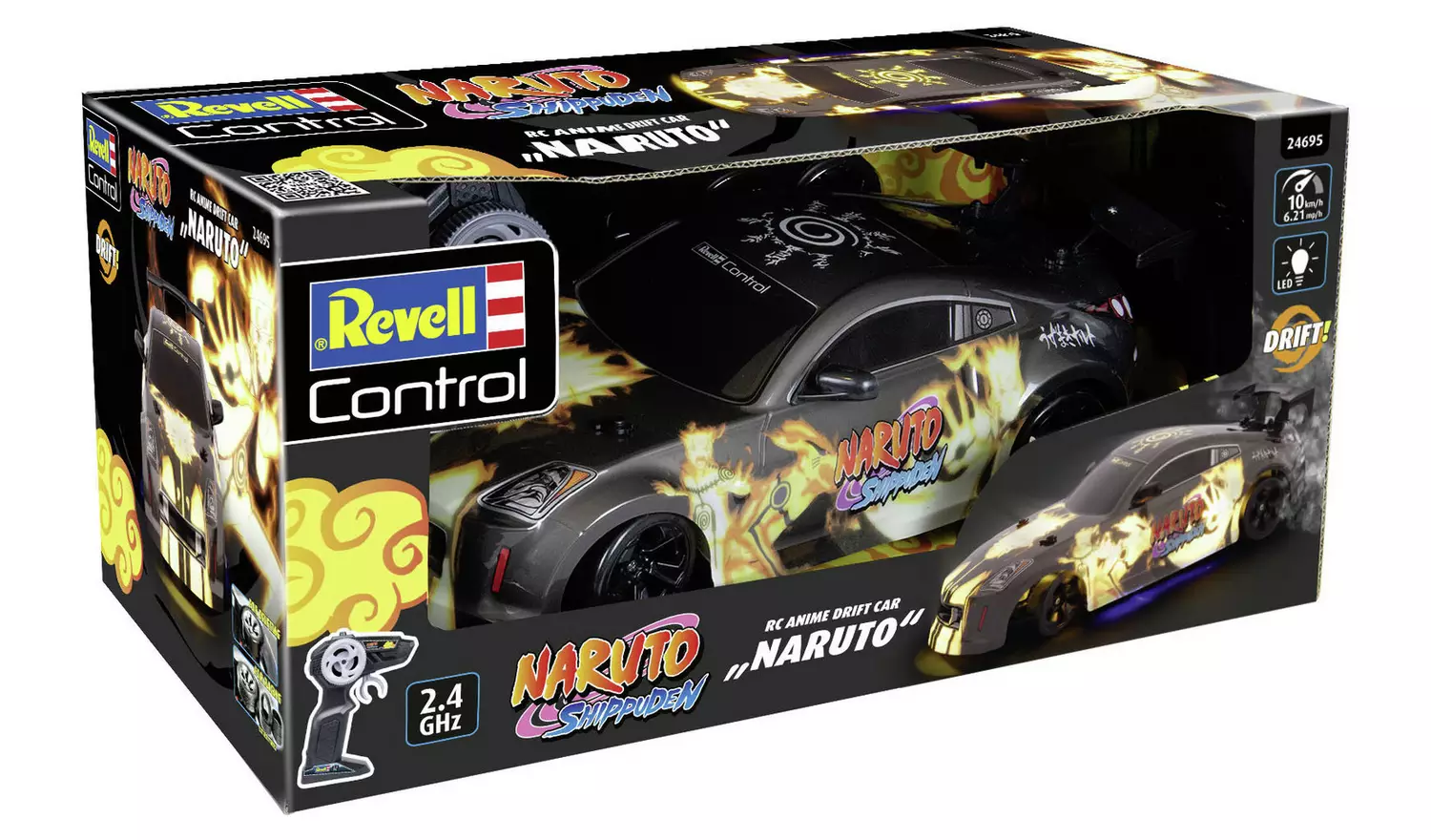 Revell Control 1:10 RC Anime Drift Car Naruto