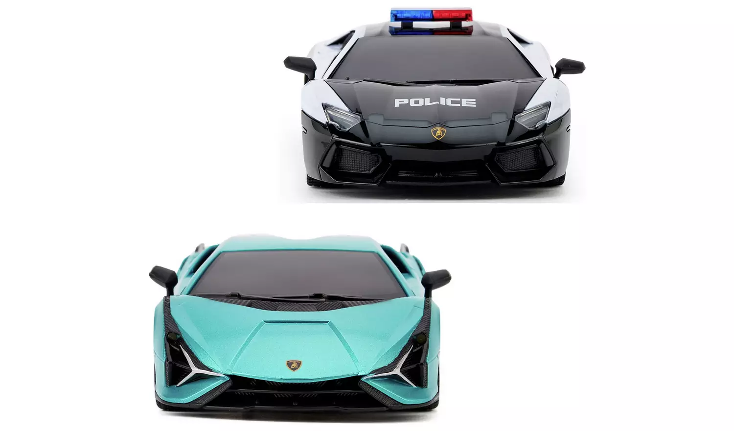 CMJ Lamborghini Police andSian 1:24 RC Cars