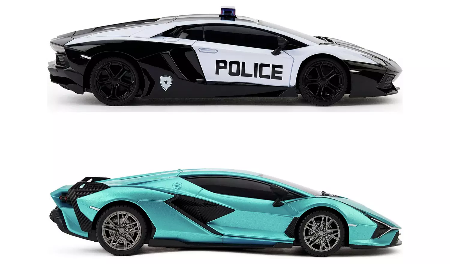 CMJ Lamborghini Police andSian 1:24 RC Cars