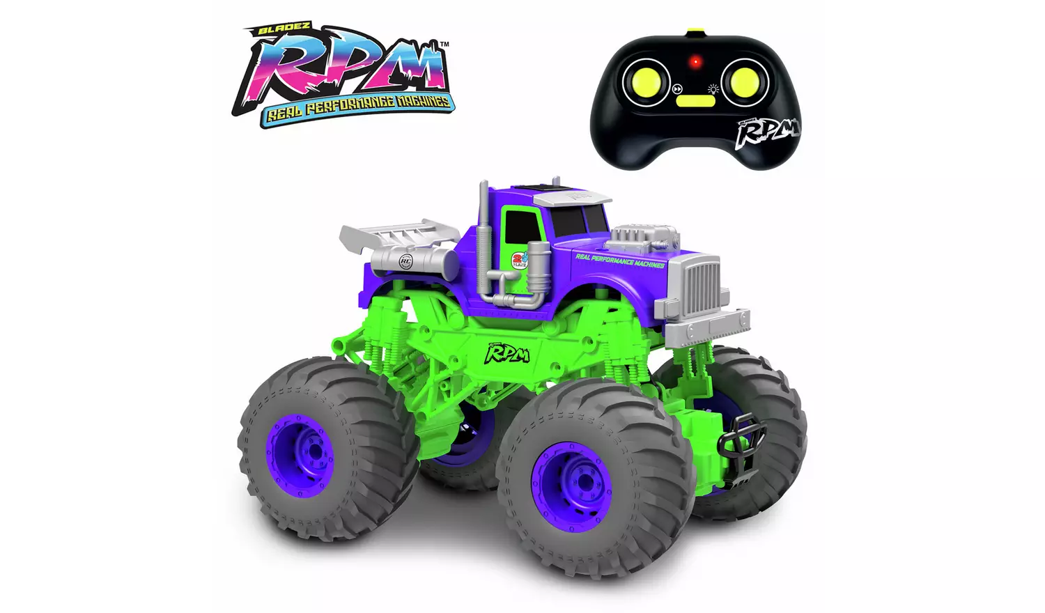 Bladez RPM 1:18 RC Stunt Rig Monster Truck