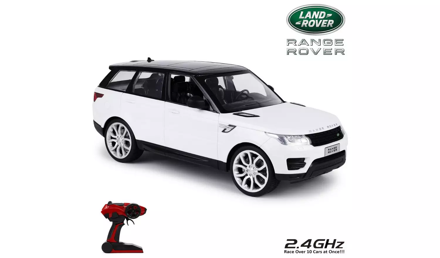 CMJ RC Cars 1:10 Range Rover White