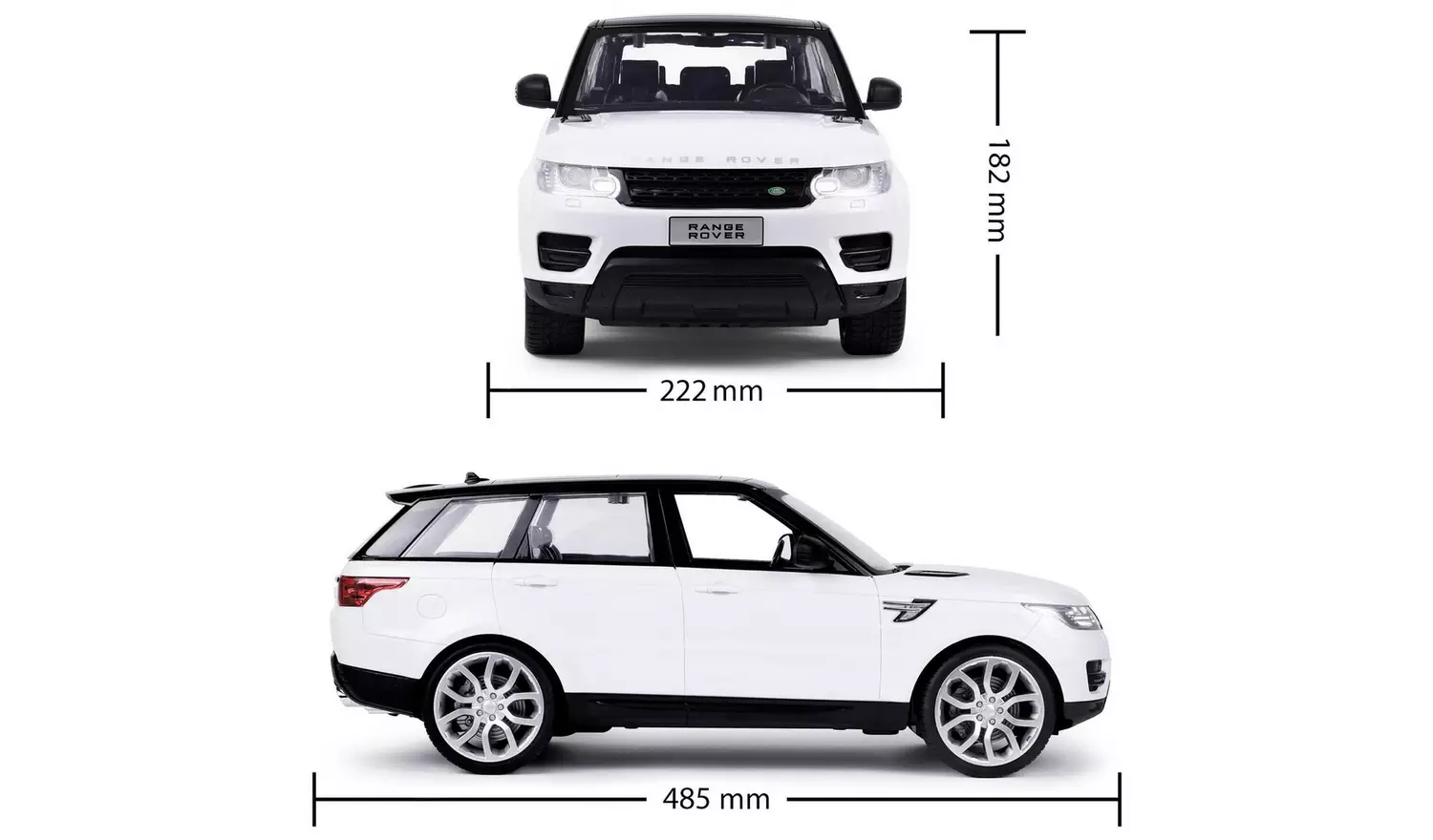 CMJ RC Cars 1:10 Range Rover White