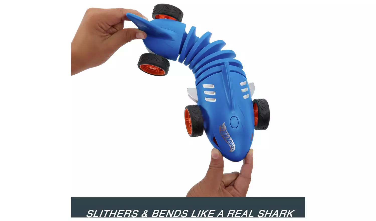 Hot Wheels Shark Speeder, Battery-Powered RC Vehicle