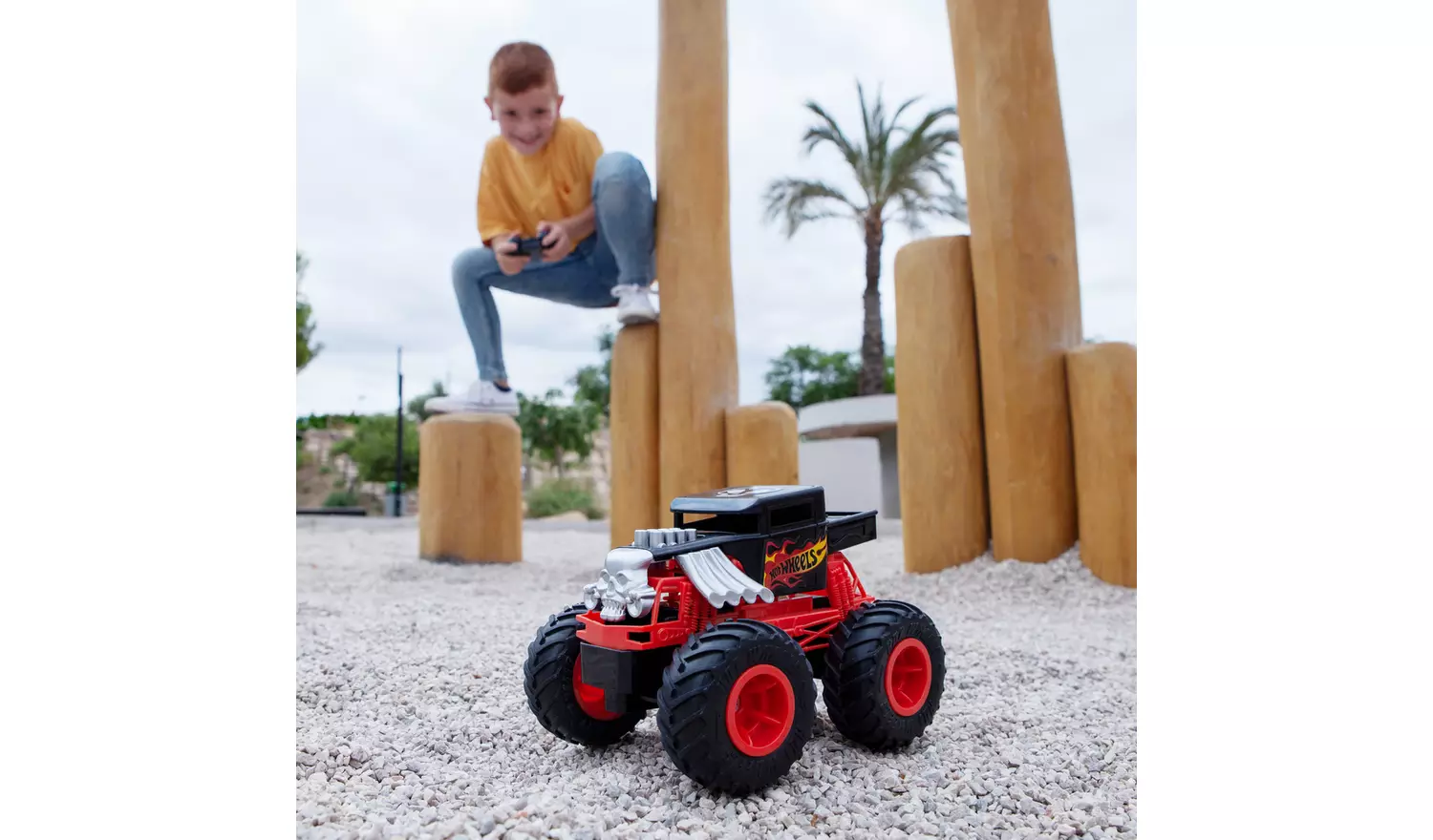 Hot Wheels Bone Shaker Monster 1:24 Radio Controlled Truck