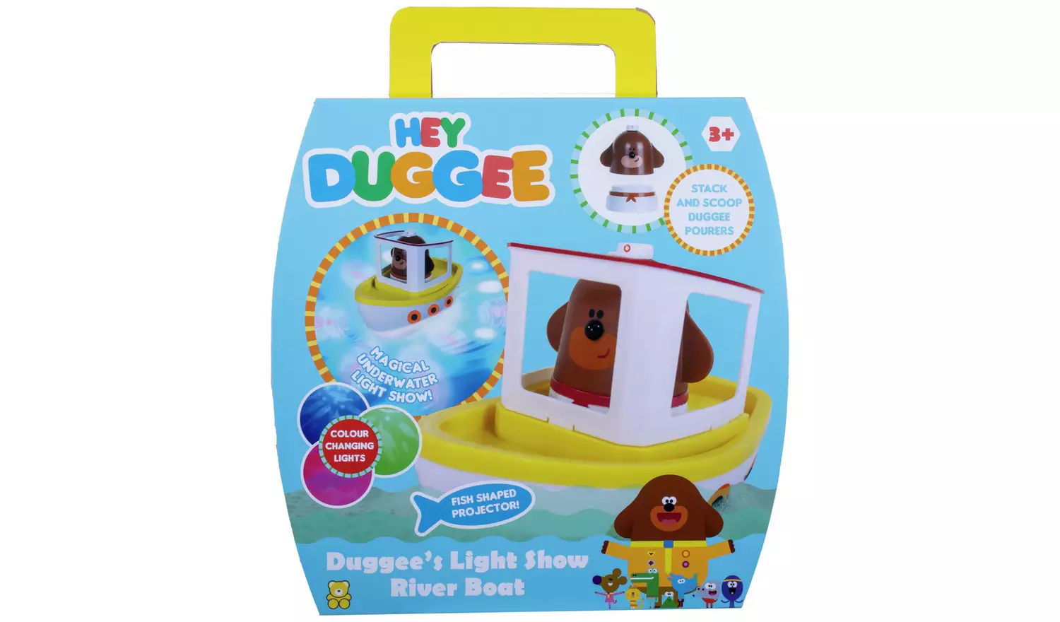Hey Duggee Lightshow River Boat Bath Toy
