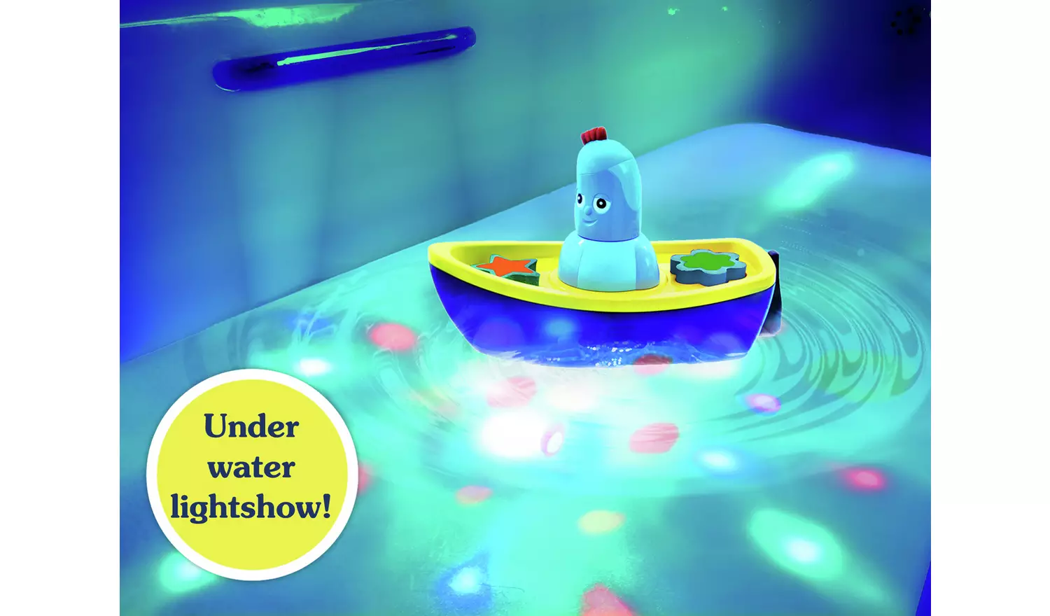 In the Night Garden Iggle Piggle's Lightshow Bath Time Boat