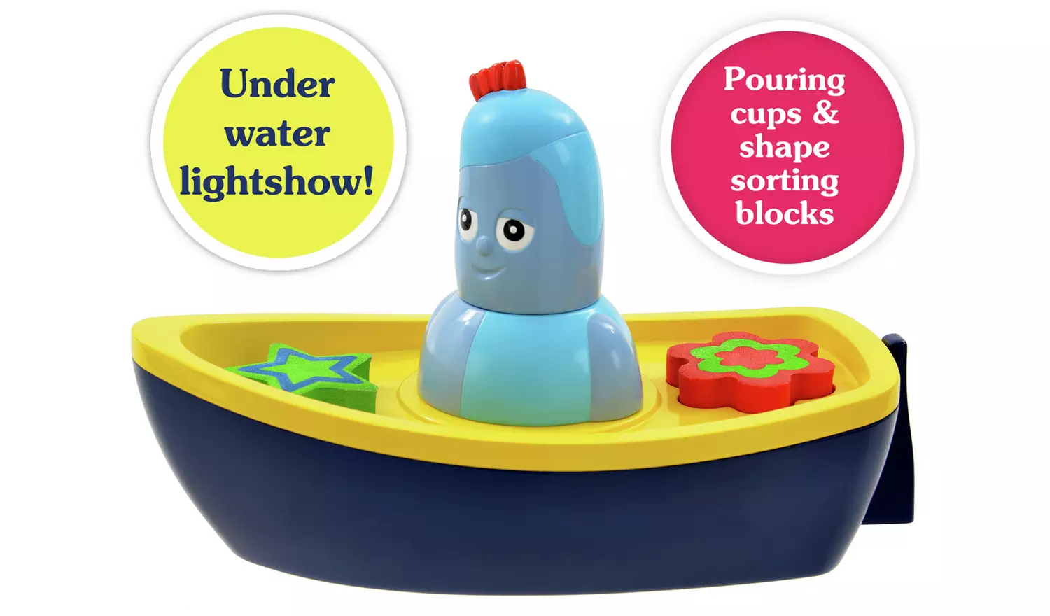 In the Night Garden Iggle Piggle's Lightshow Bath Time Boat