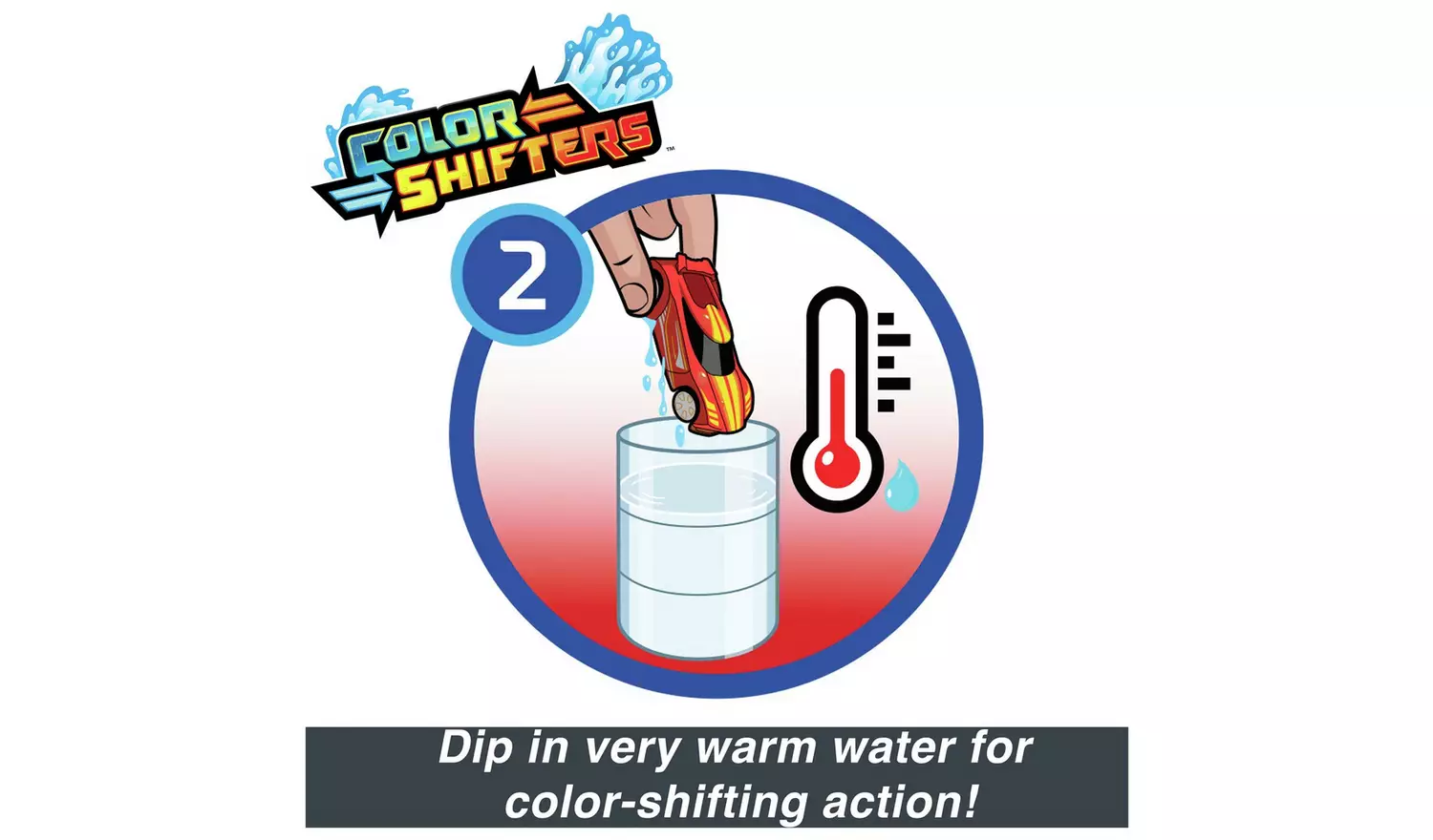 Hot Wheels Colour Reveal Toy Cars Assortment - Pack of 2