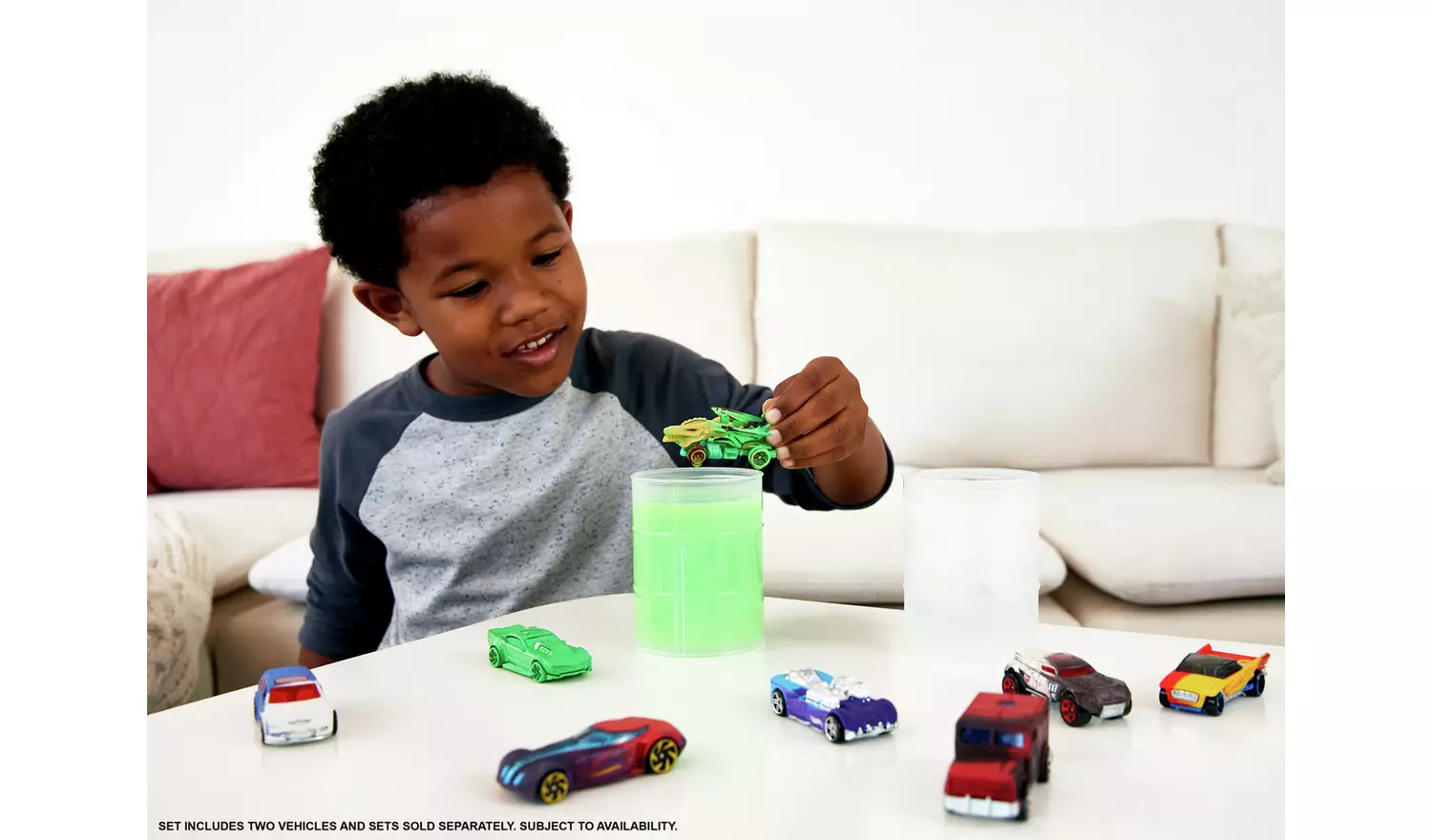 Hot Wheels Colour Reveal Toy Cars Assortment - Pack of 2