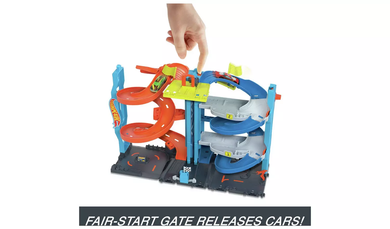 Hot Wheels City Transforming Race Tower Playset