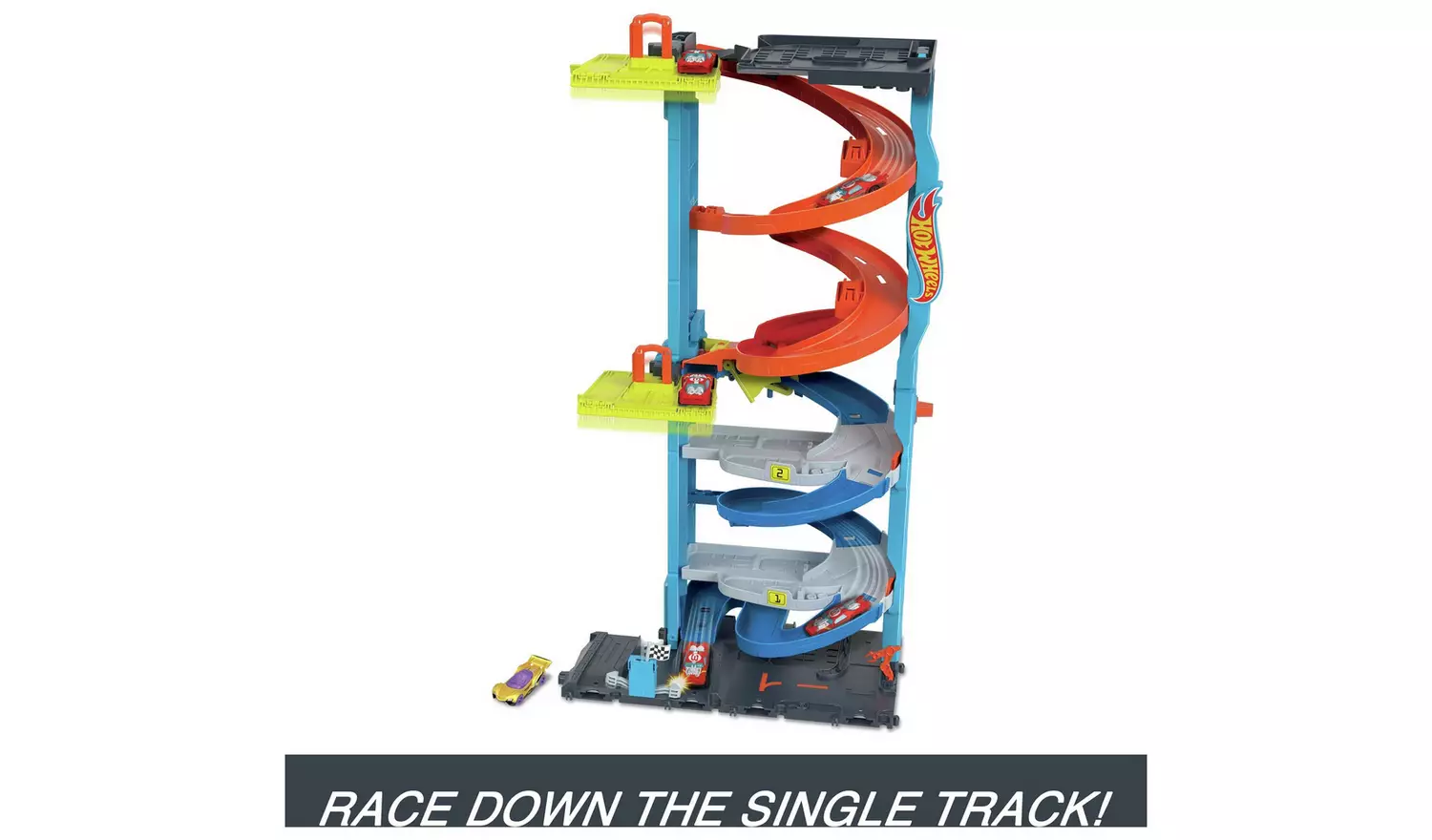 Hot Wheels City Transforming Race Tower Playset