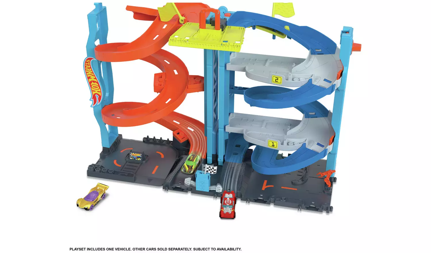 Hot Wheels City Transforming Race Tower Playset