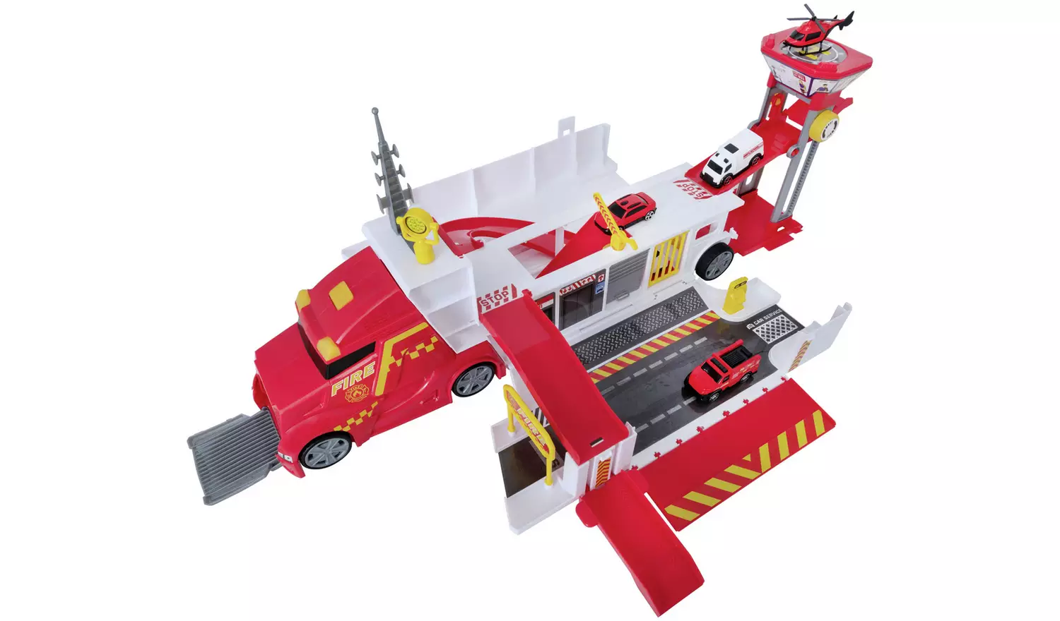Teamsterz Fire Command Truck Playset