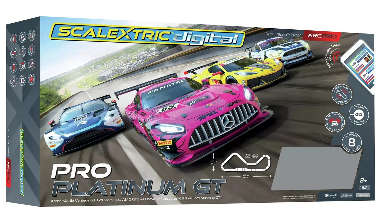 Scalextric Pro Platinum Slot Car Race Control System