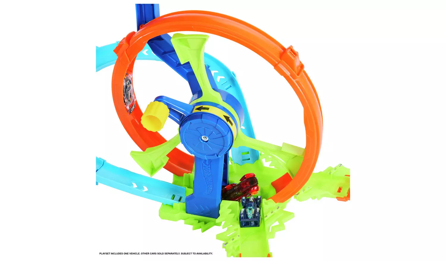 Hot Wheels Action Rapid Launch and Loop Toy Car Track Set