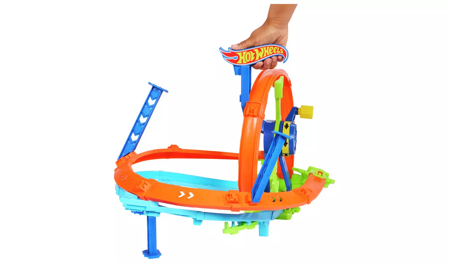 Hot Wheels Action Rapid Launch and Loop Toy Car Track Set