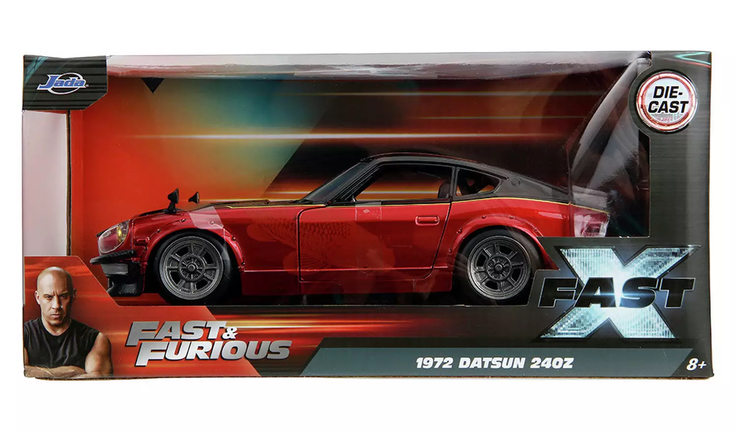 Fast & Furious Nissan Datsun 240Z 1:24 Die-Cast