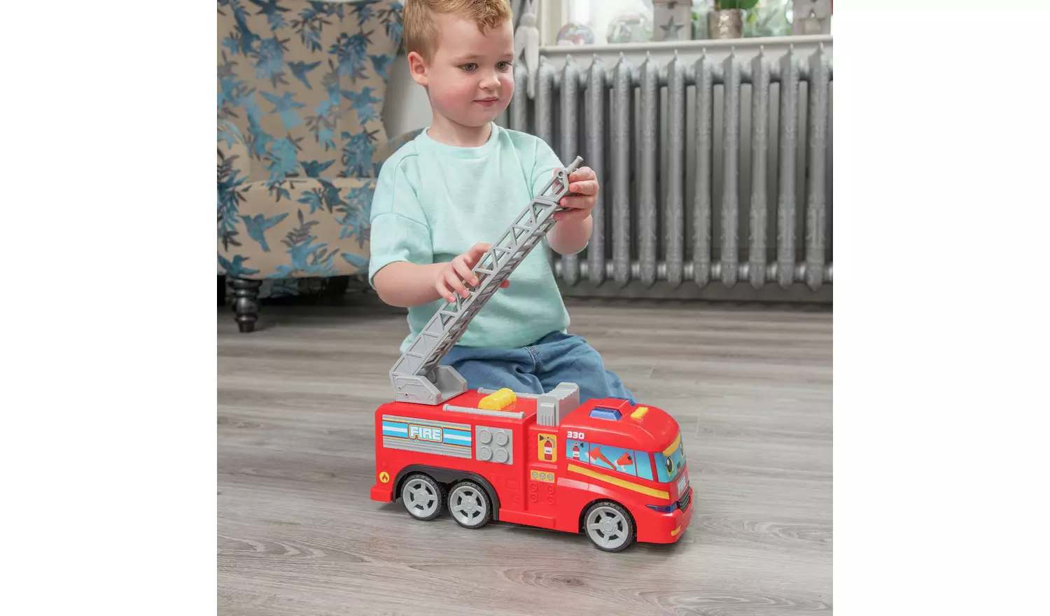 Chad Valley Light and Sound Fire Engine