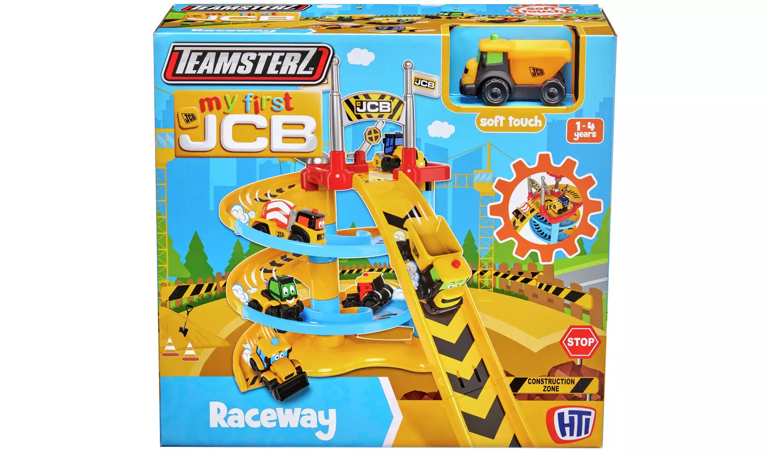 JCB My 1st Construction Raceway Track Set