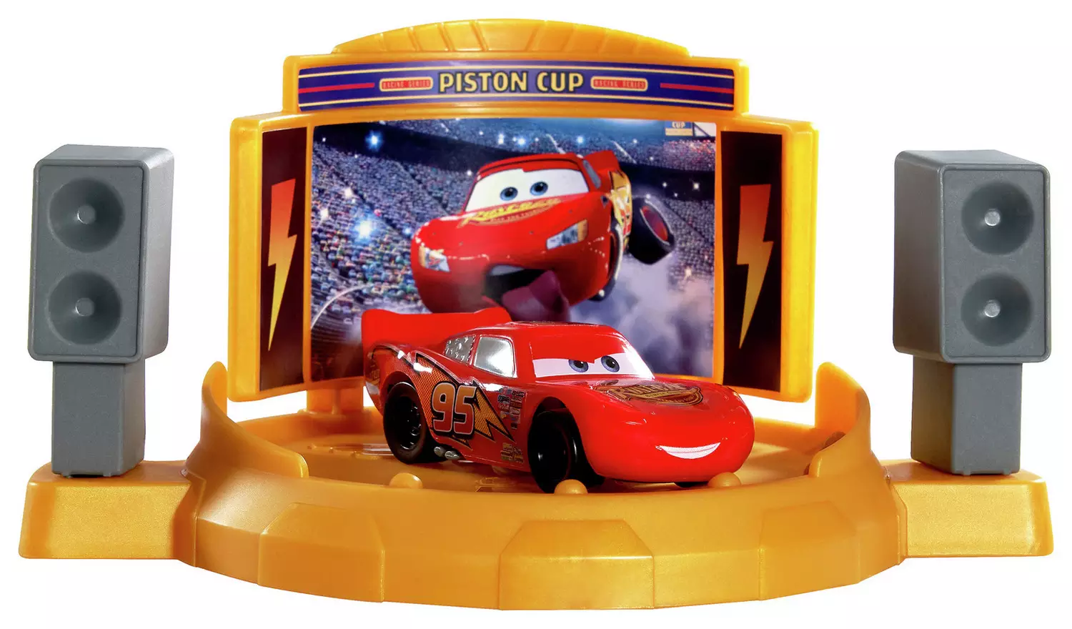 Disney & Pixar Cars Piston Cup Jump and Stunt Runway Playset