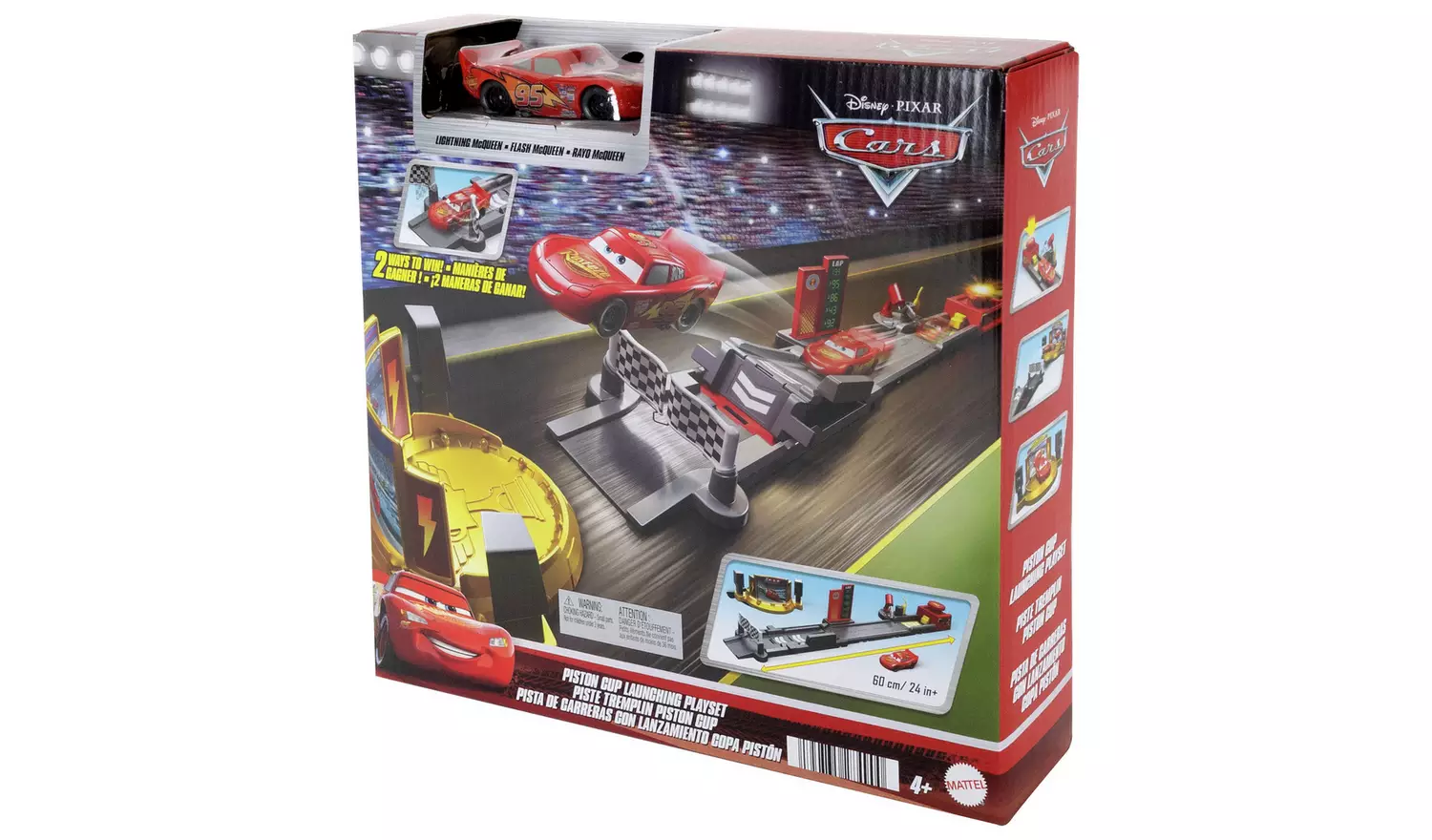 Disney & Pixar Cars Piston Cup Jump and Stunt Runway Playset