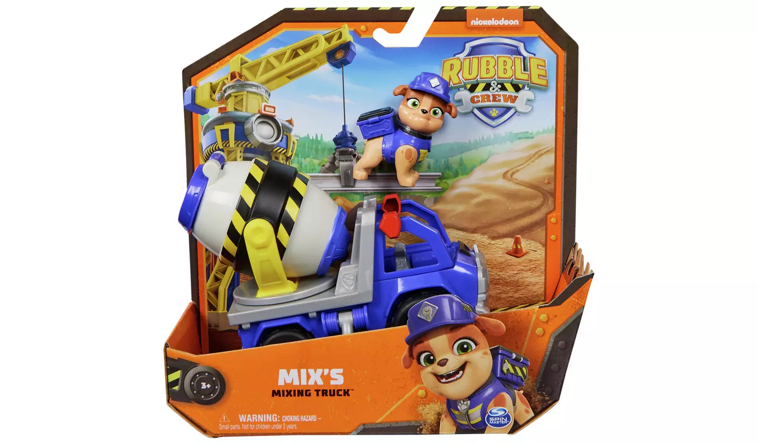 Rubble & Crew Mix's Mixing Truck