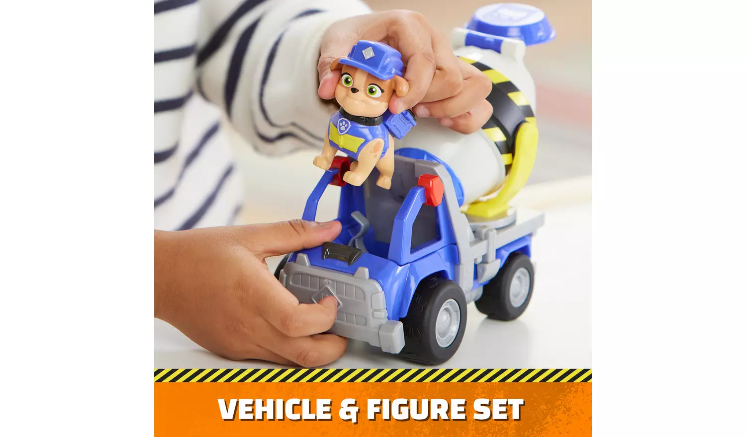 Rubble & Crew Mix's Mixing Truck