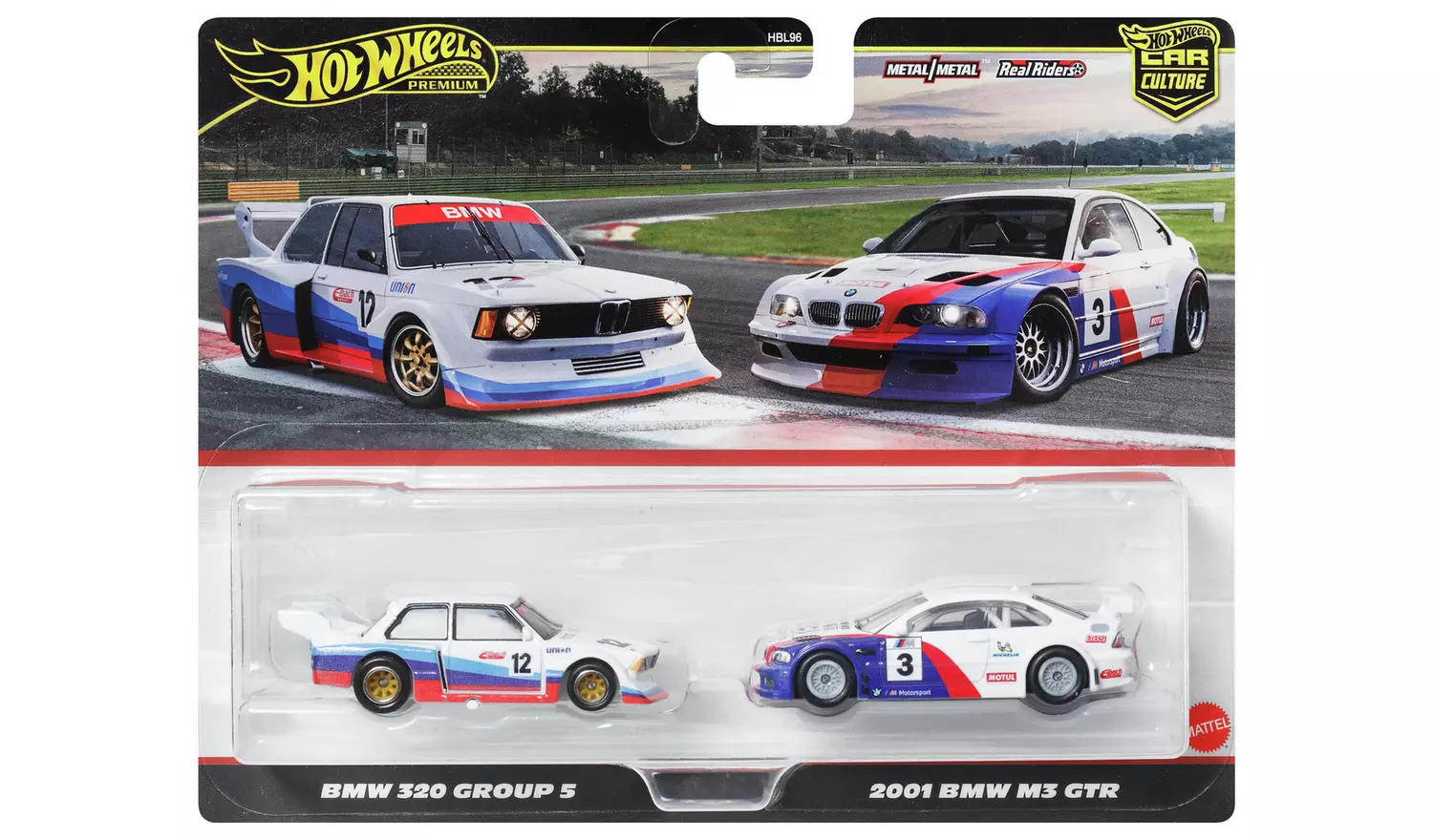 Hot Wheels Premium BMW Toy Cars Collector Culture 2-Pack