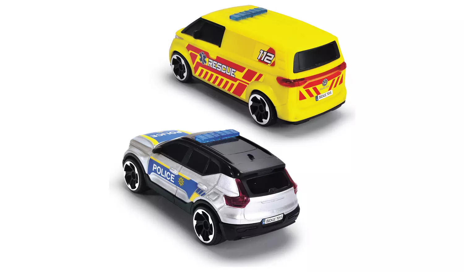 Dickie Emergency Service Vehicles - Pack of 3