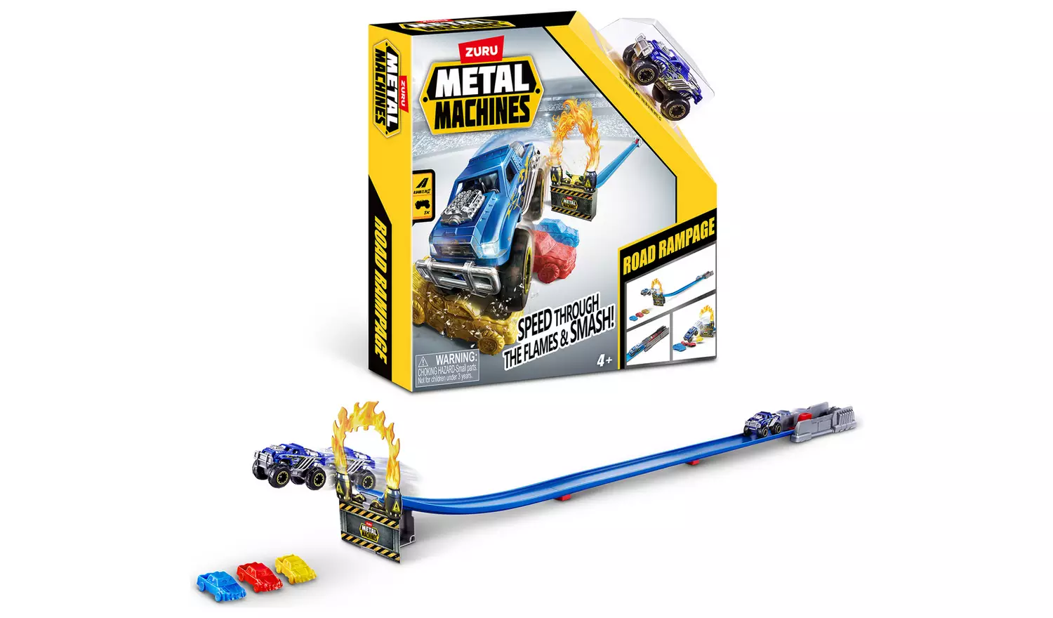 Metal Machines Playset 1 Road Rampage