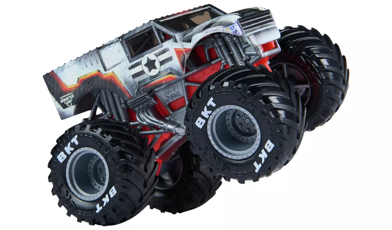 Monster Jam 1:64 Die Cast Marvel Monster Trucks - Pack of 2