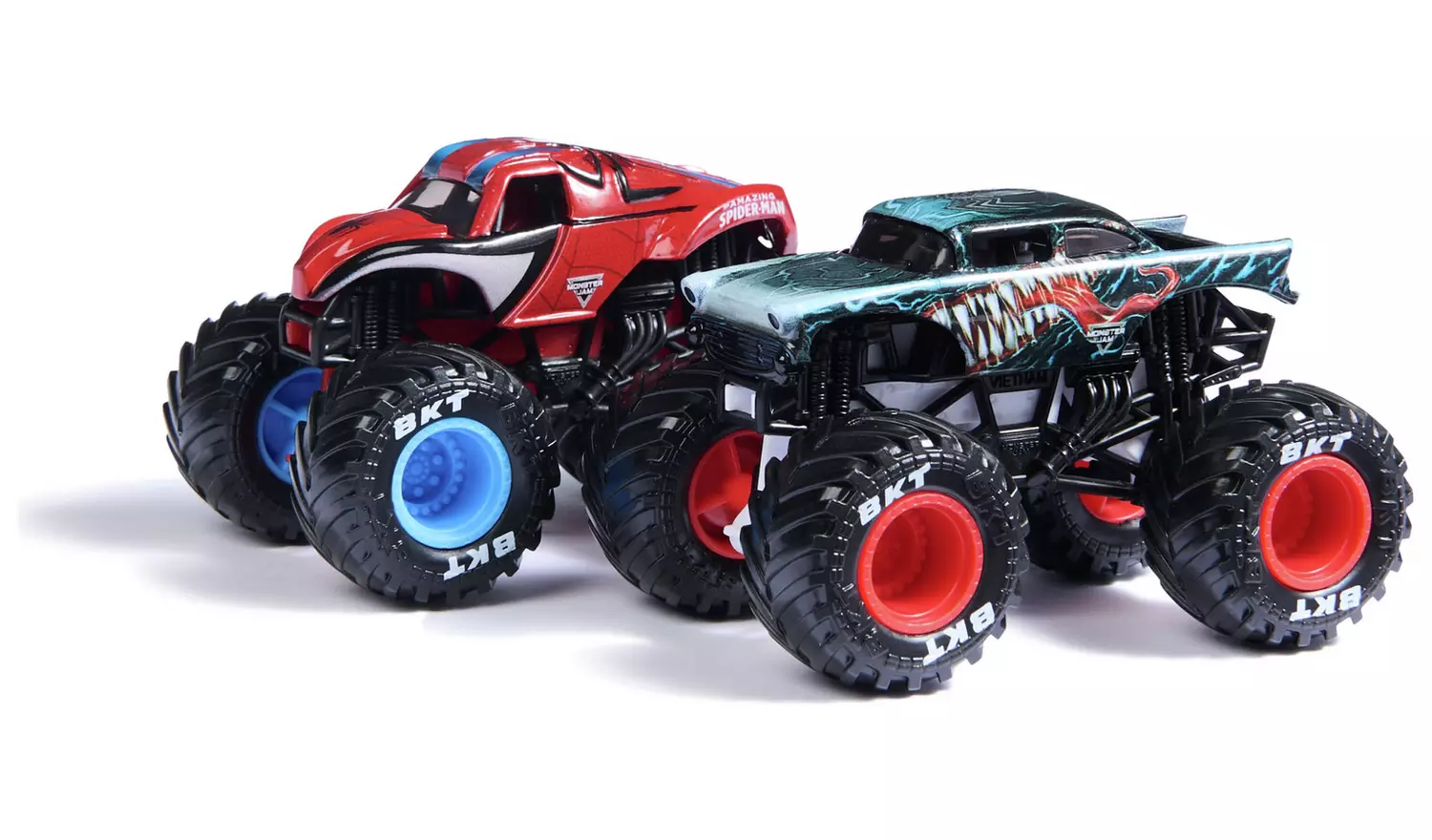 Monster Jam 1:64 Die Cast Marvel Monster Trucks - Pack of 2