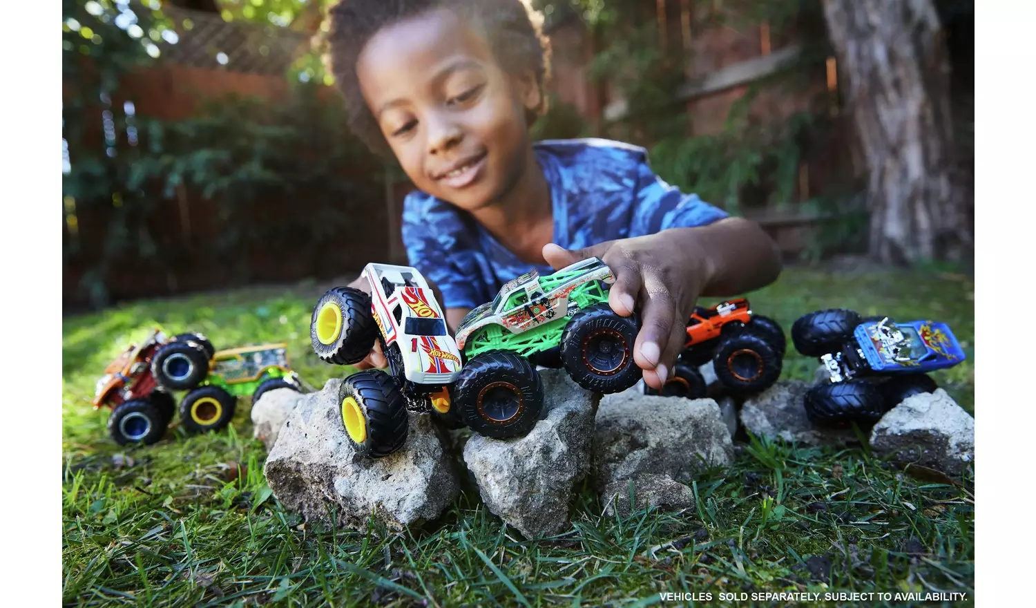 Hot Wheels Monster Trucks Character Vehicles