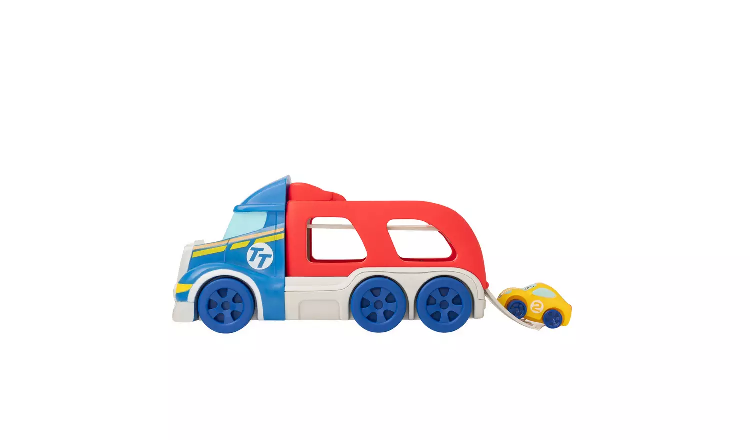 Chad Valley Toy Car Transporter & 1 Car