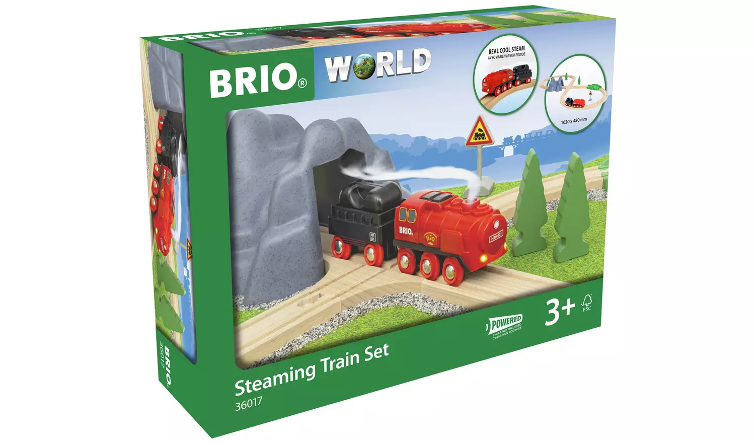 Brio Steaming Train Set