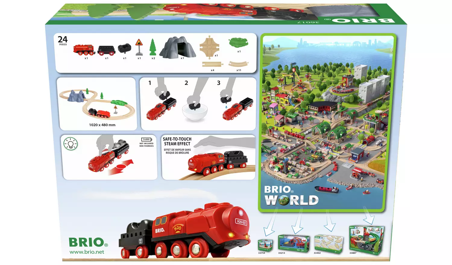 Brio Steaming Train Set