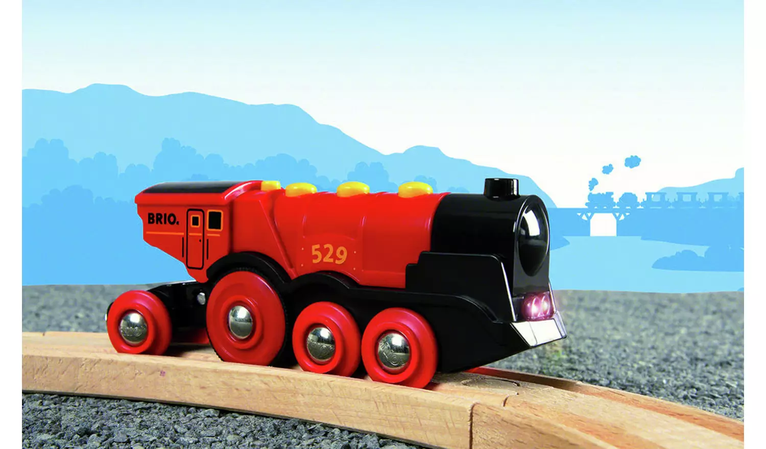 Brio Red Action Locomotive