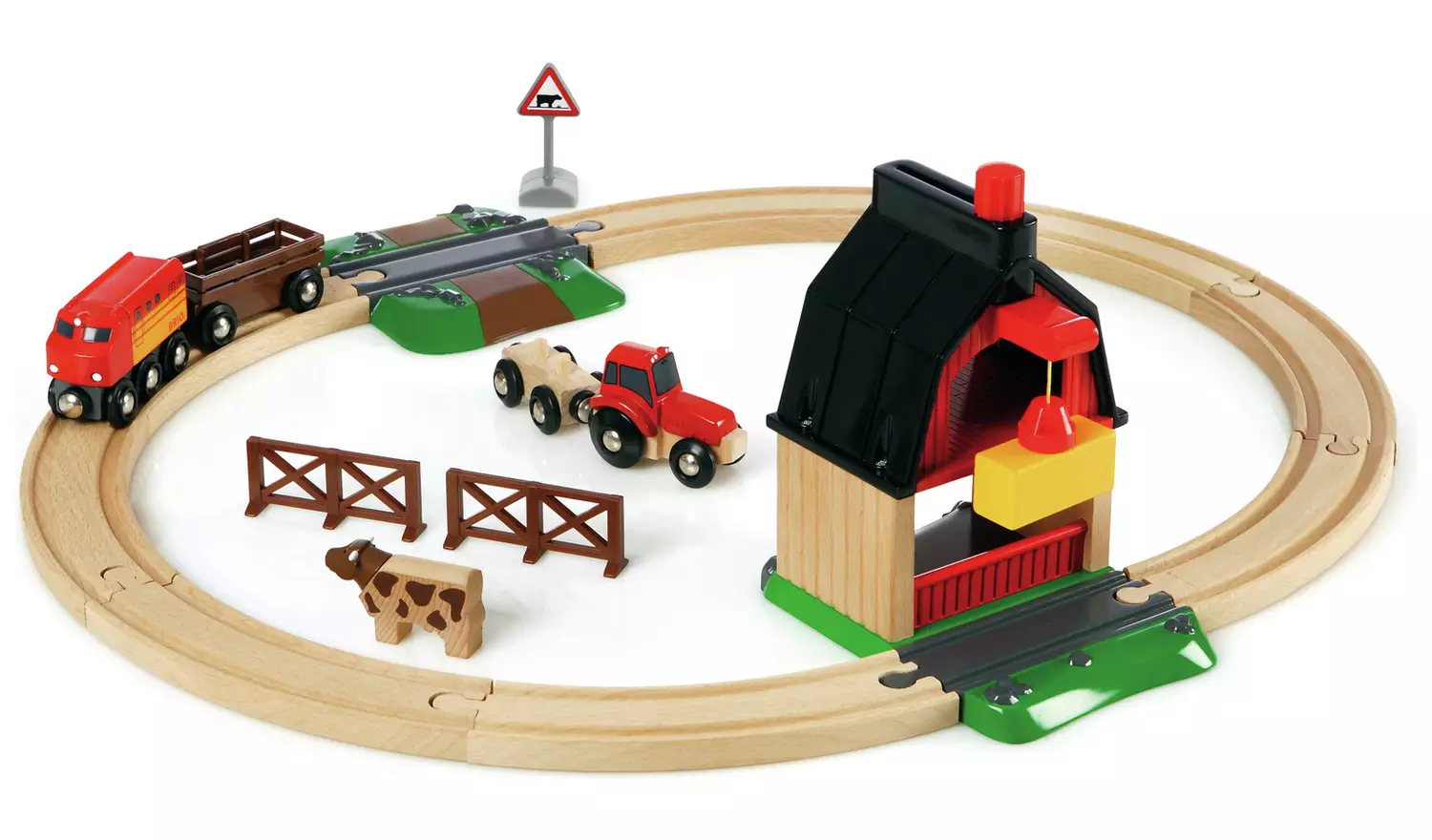 Brio Farm Railway Set