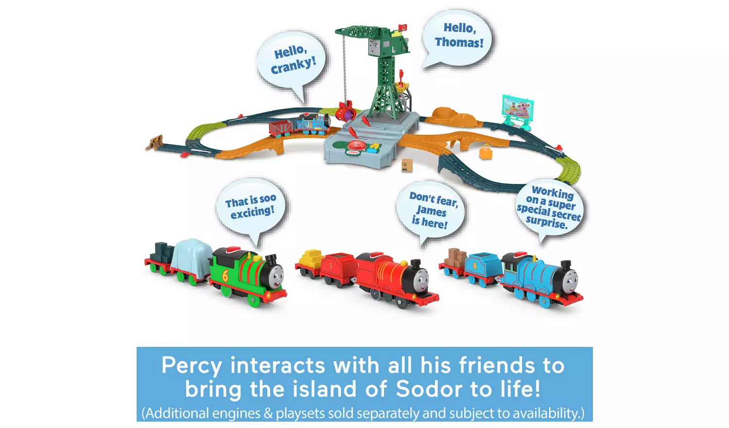 Thomas & Friends - Talking Percy Motorised Engine