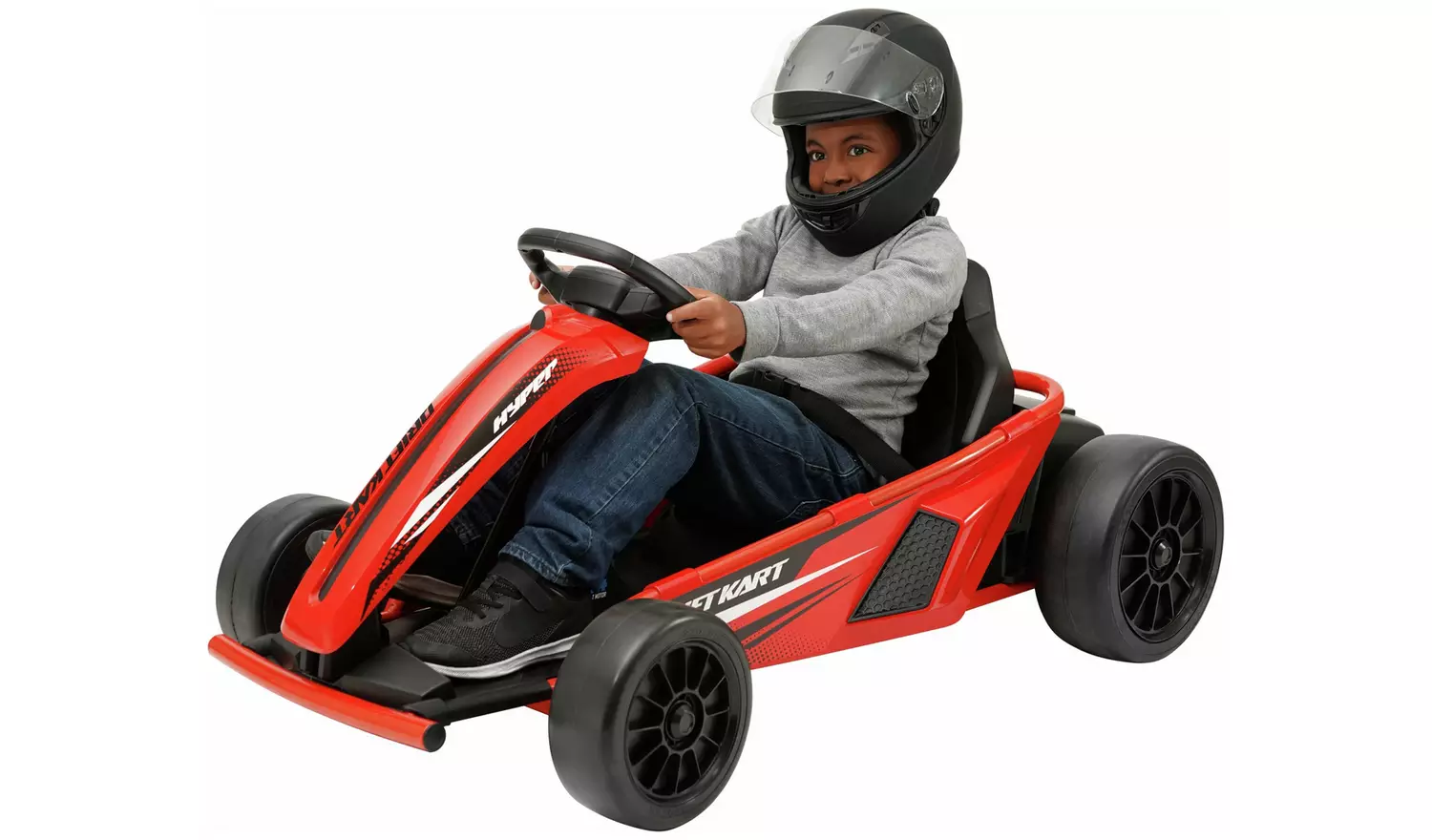 Hyper Drift Go Kart 24V Electric Ride On - Red
