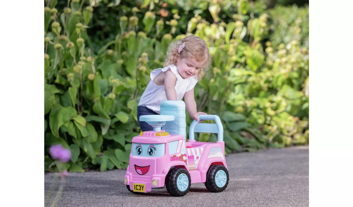 EVO Foot To Floor Ice Cream Van Ride On