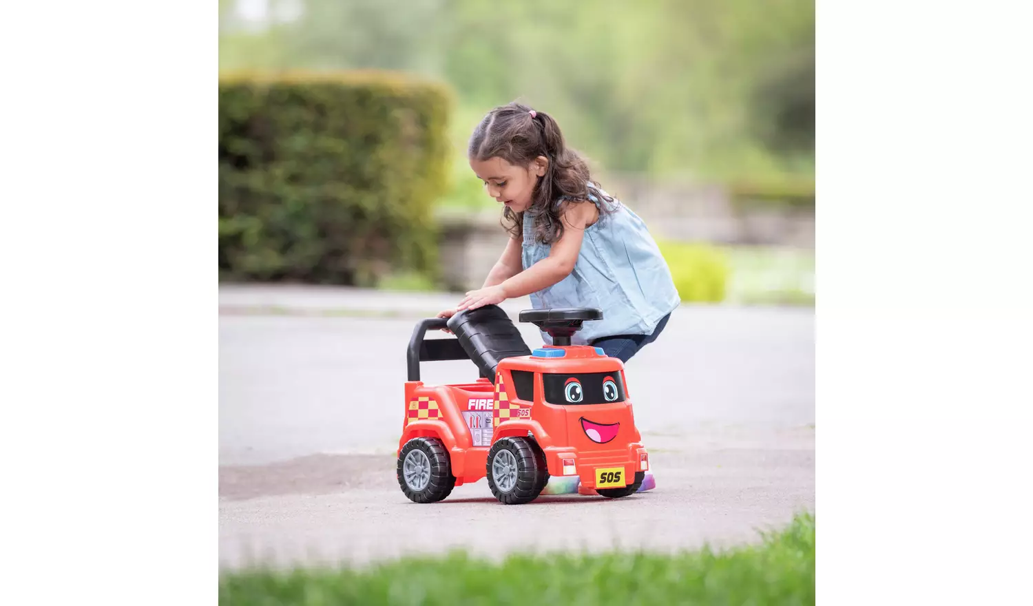 EVO Foot To Floor Fire Engine Ride On