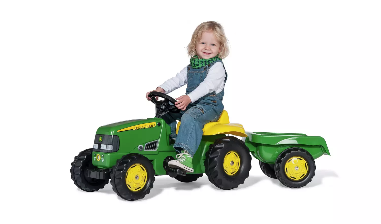 John Deere Tractor and Trailer