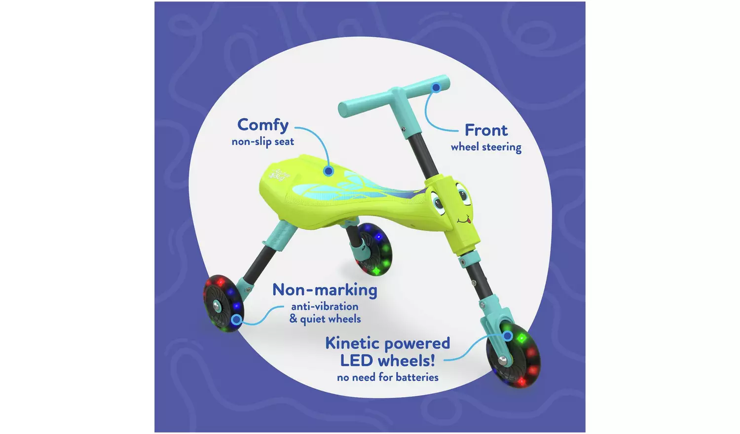 Scuttlebug Firefly with Light Up Wheels