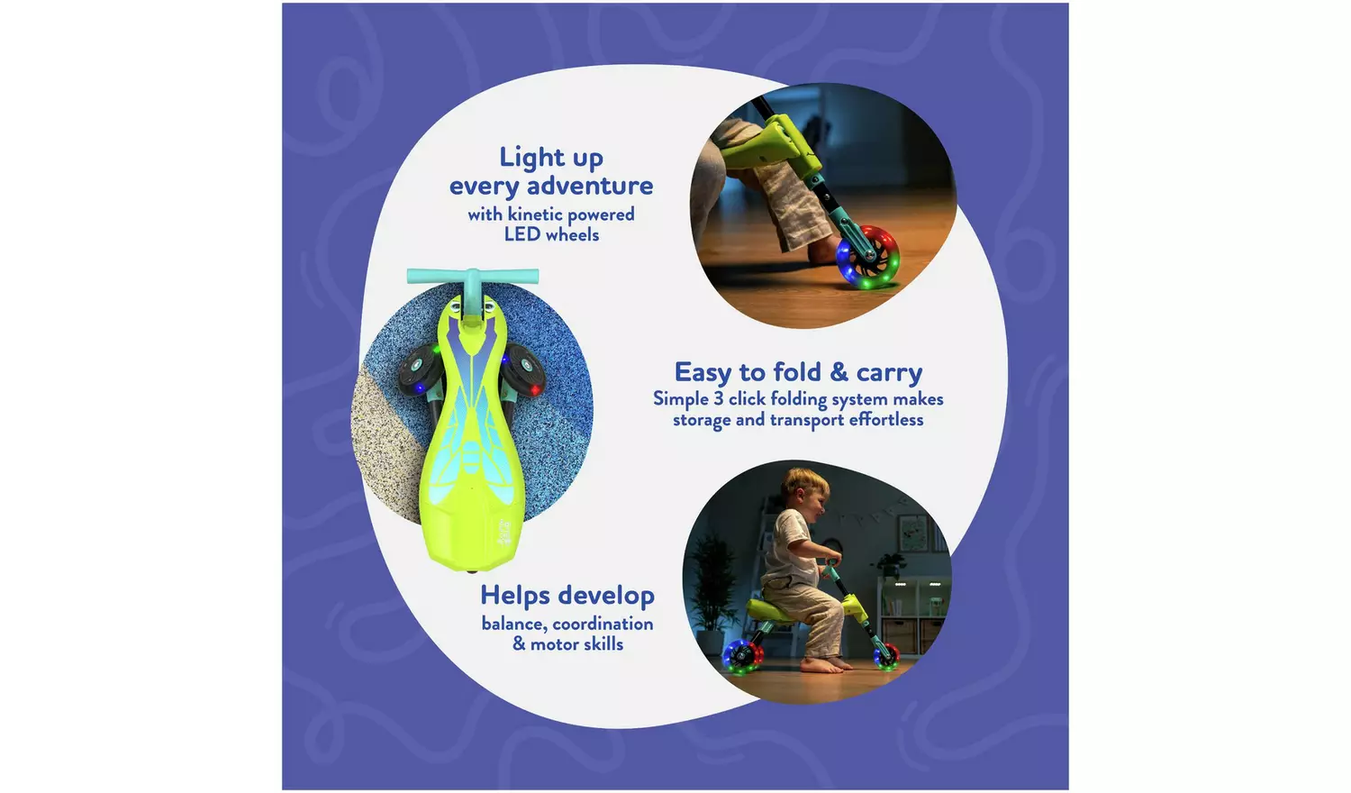 Scuttlebug Firefly with Light Up Wheels