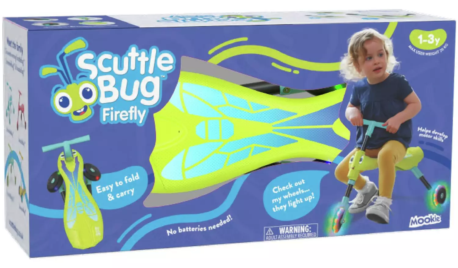 Scuttlebug Firefly with Light Up Wheels